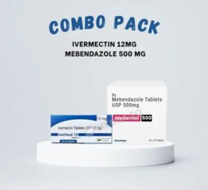 Ivermectin & Mebendazole 500 Combo Pack Tablet – Buy Online