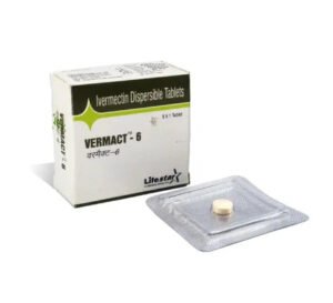 Vermact 6mg Tablet (Ivermectin) Tablet – Buy Online
