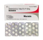 Wormin 100 (Mebendazole) Tablet – Buy Online