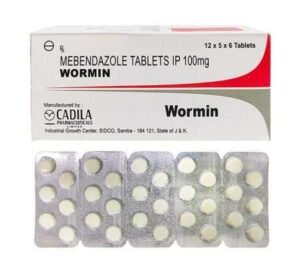 Wormin 100 (Mebendazole) Tablet – Buy Online
