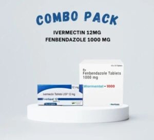 Ivermectin & Fenbendazole 1000 Combo Pack Tablet – Buy Online